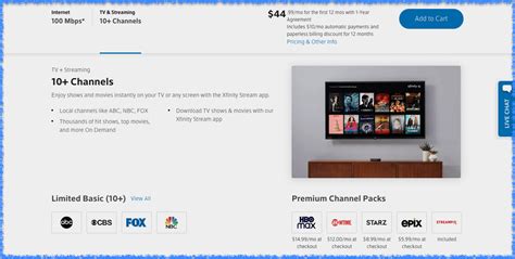 cheapest comcast package.